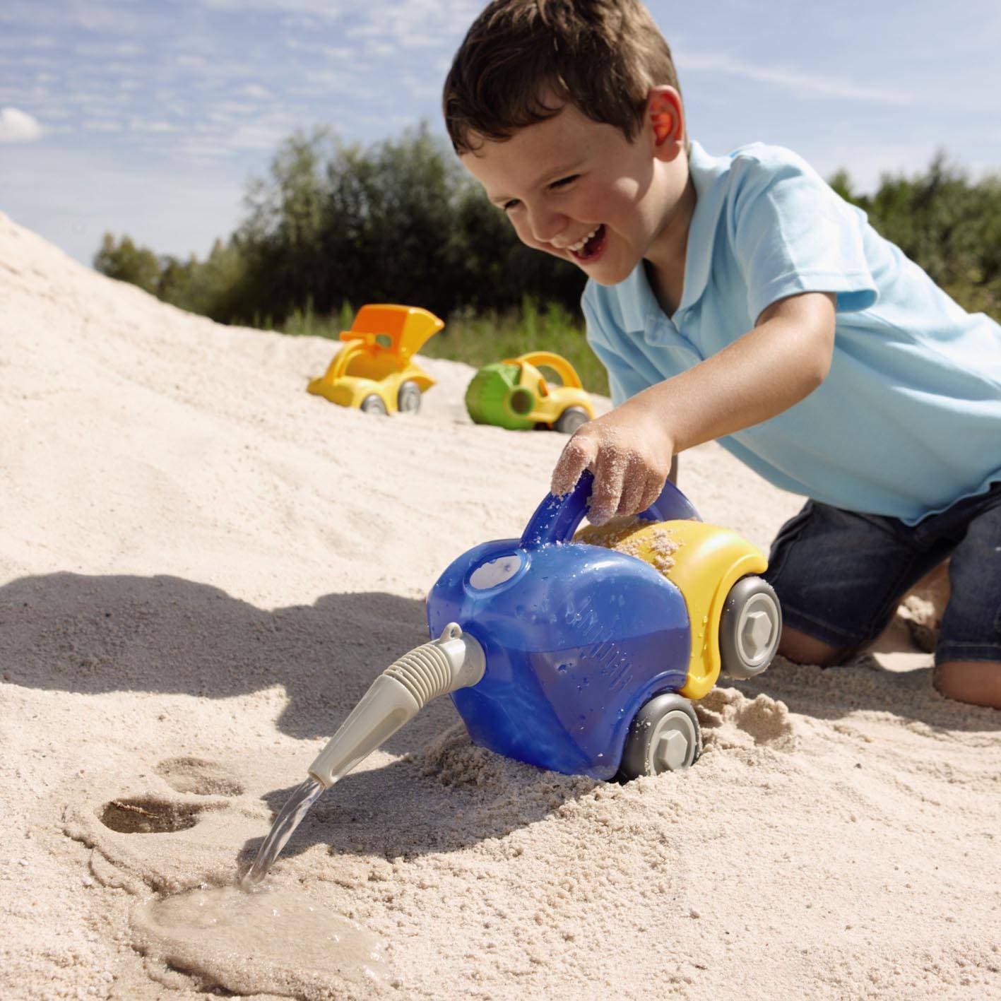 Sand Play Tanker Truck with Funnel for Beach and Sandbox Play