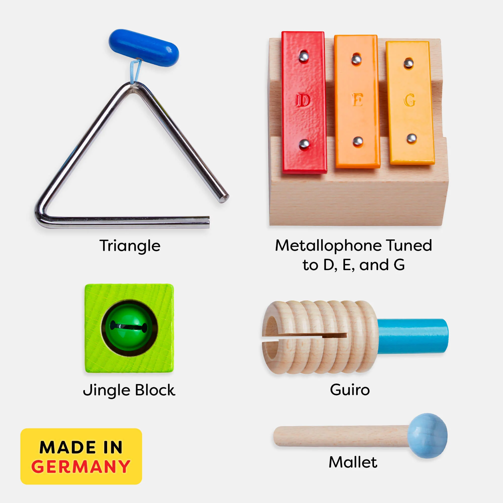 Musical Sounds, Musical Joy 5-Piece First Instrument Play Set