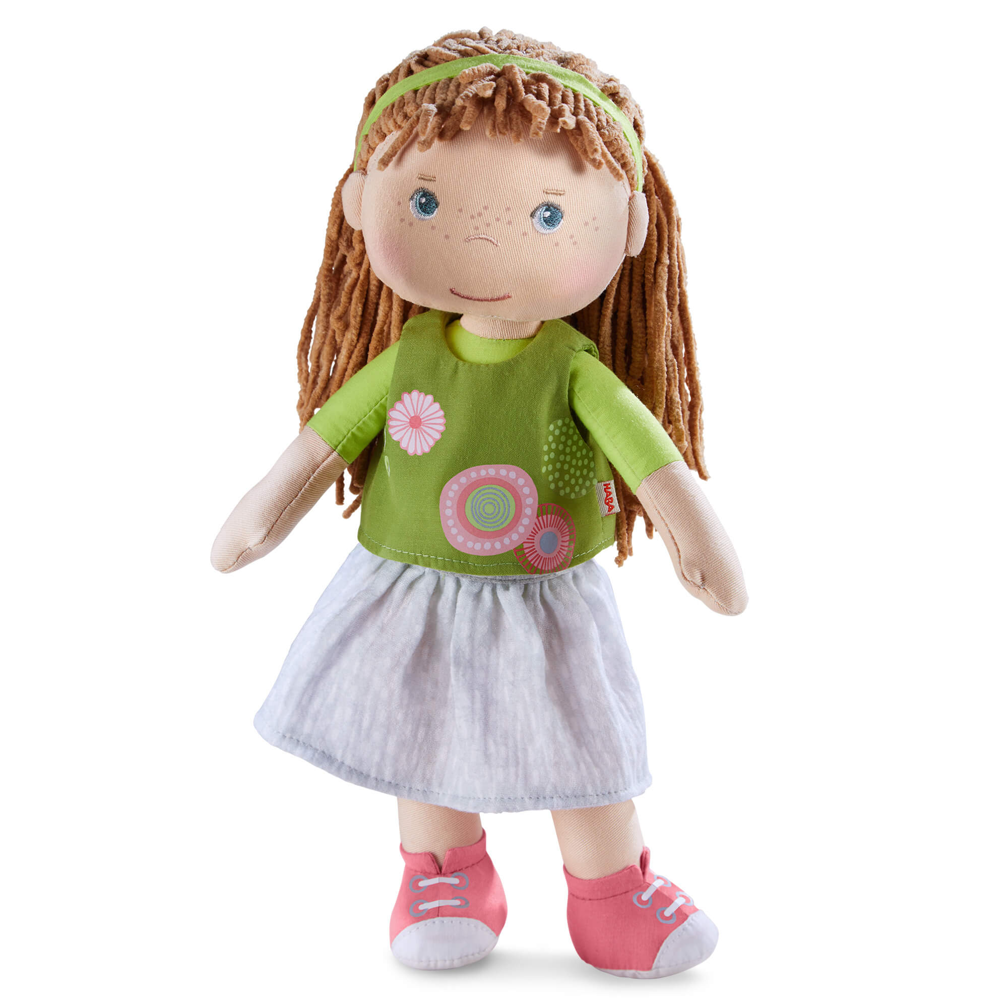 Hedda 12" Soft Doll with Chenille Hair and Removable Outfit