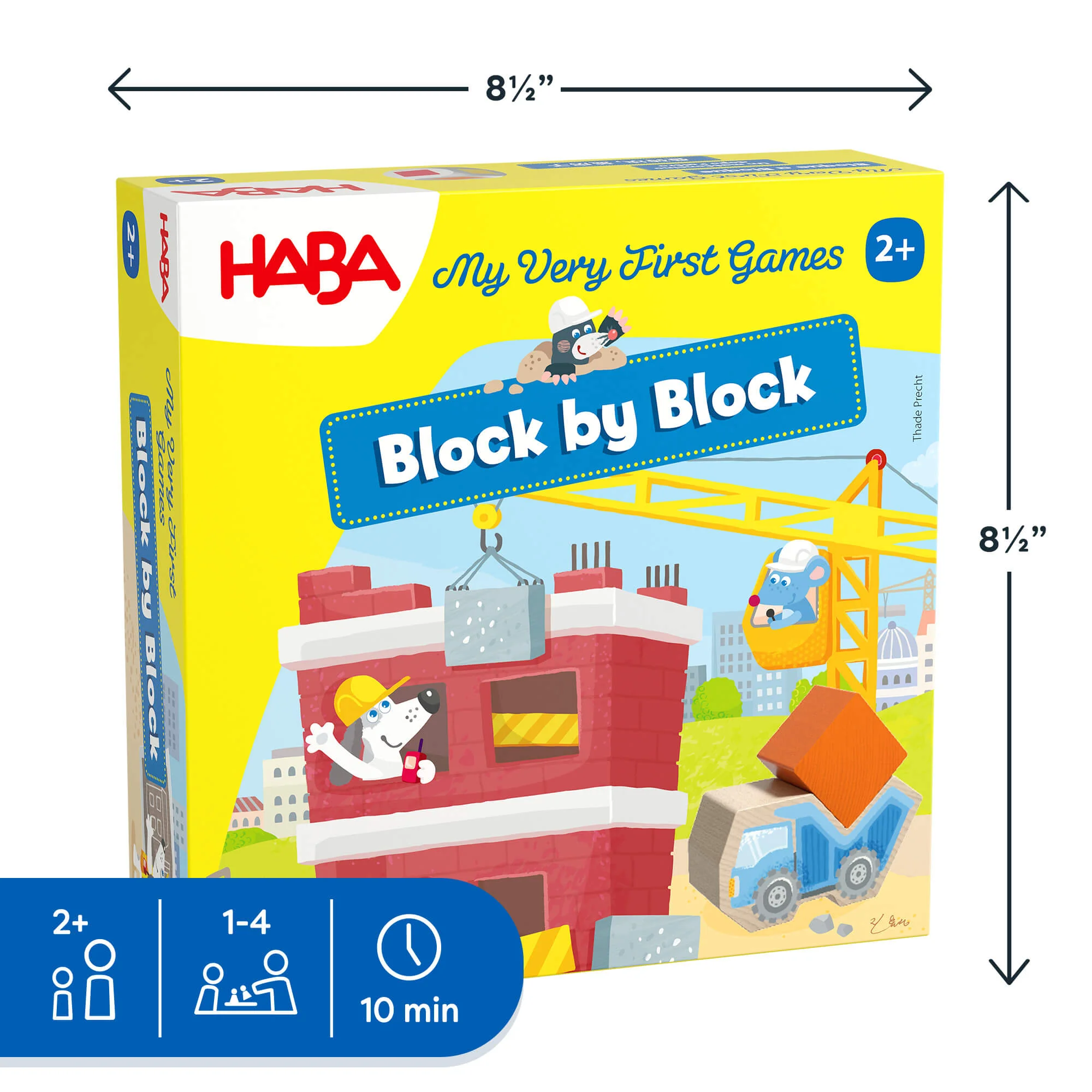 My Very First Games Block by Block Toddler Construction Game