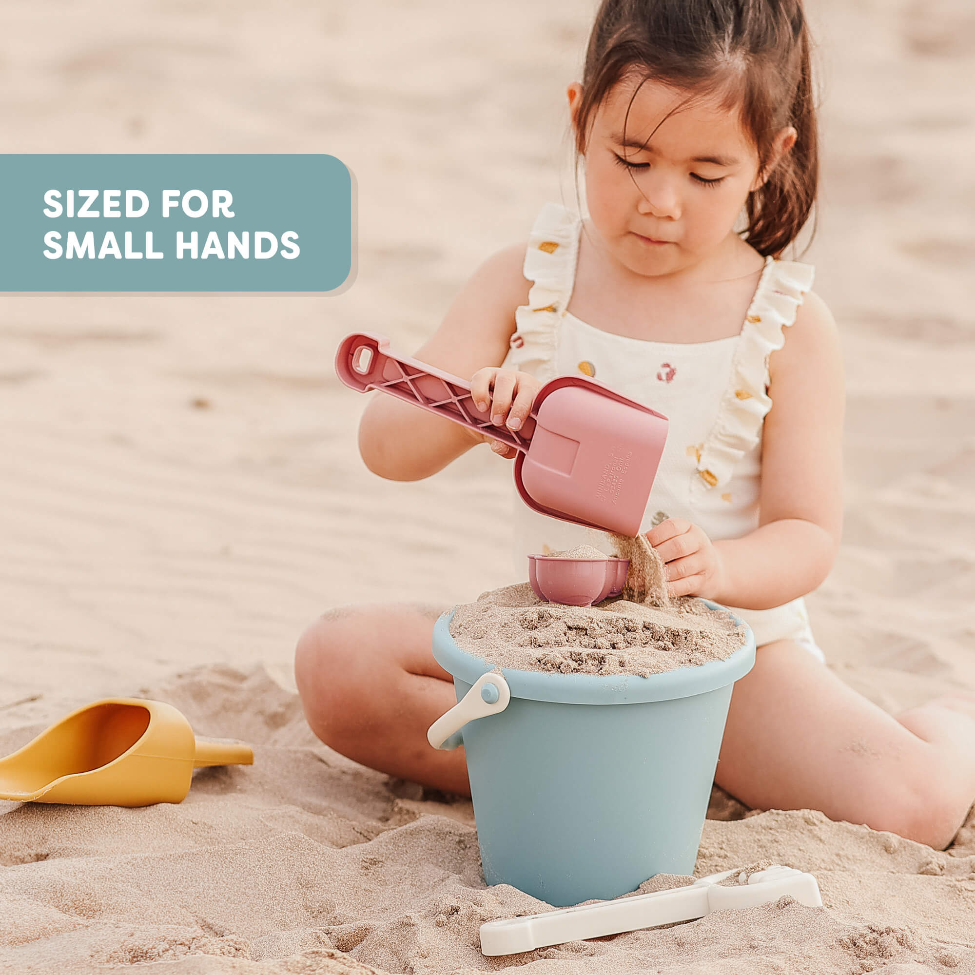 Miniland Eco Garden Critters Sand Molds Set of 4 for Kids