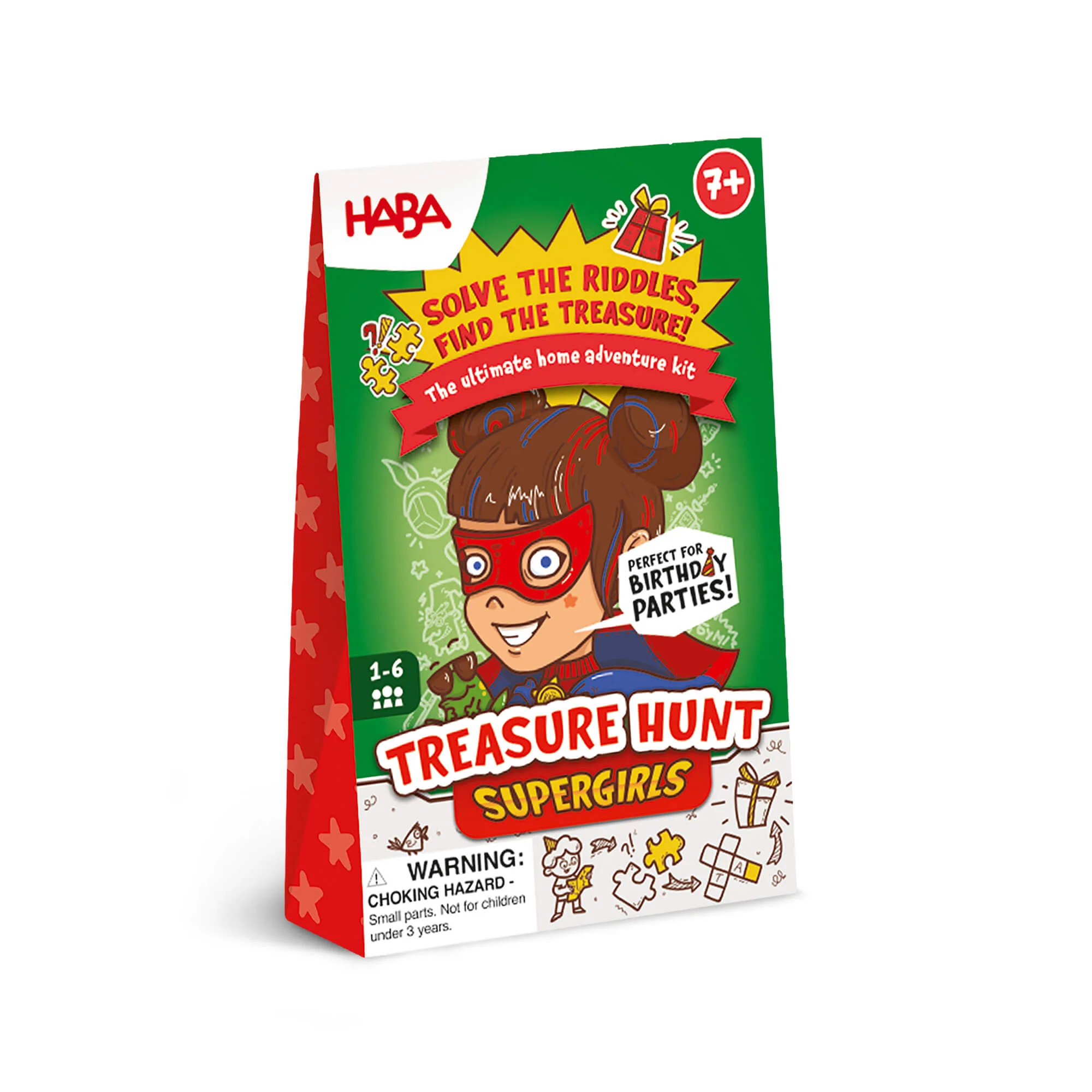 Super Girls Treasure Hunt Party Game for Heroic Group Play