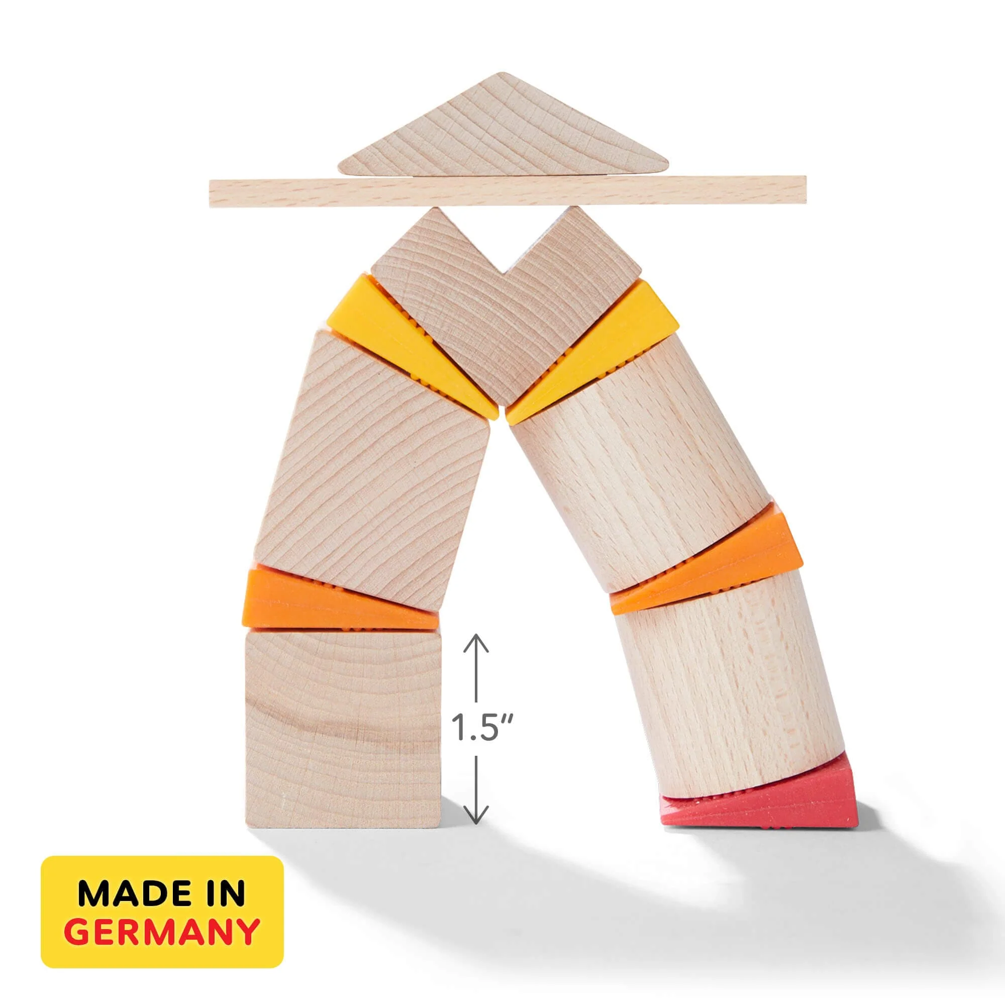 Teetering Towers Wooden Blocks 3D Balance Game