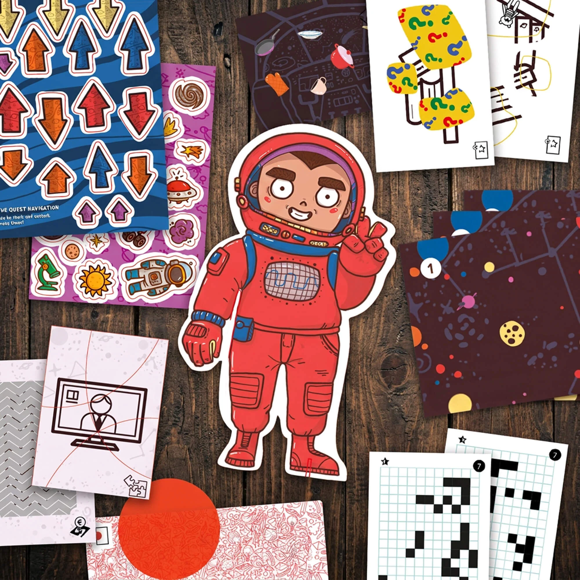 HABA Space Treasure Hunt Party Game for Ages 5+