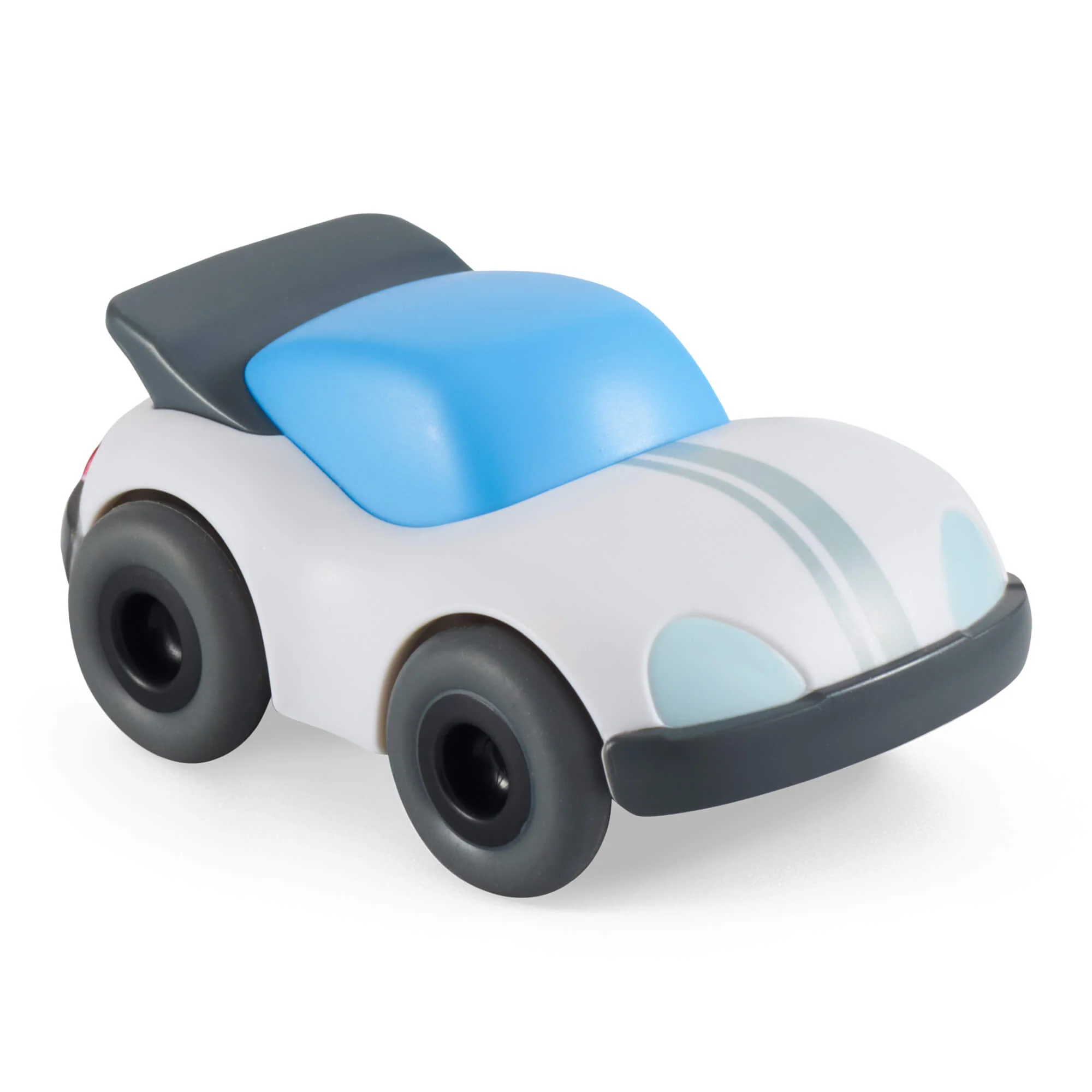 HABA Cars White Speedster Race Car with Momentum Motor
