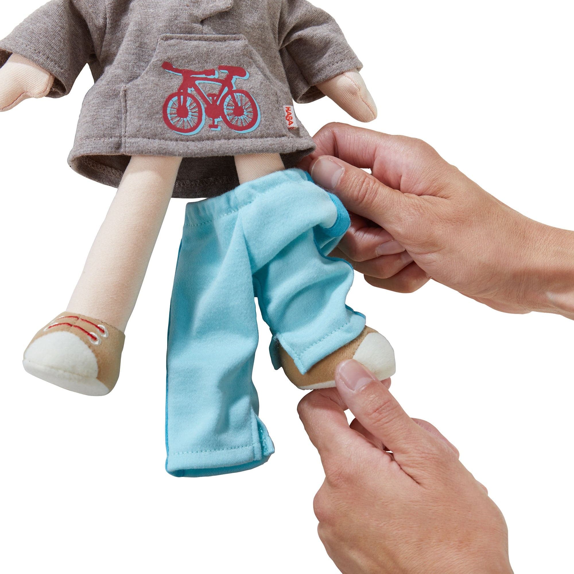 Doll Lian with Hoodie Soft Doll with Chenille Hair