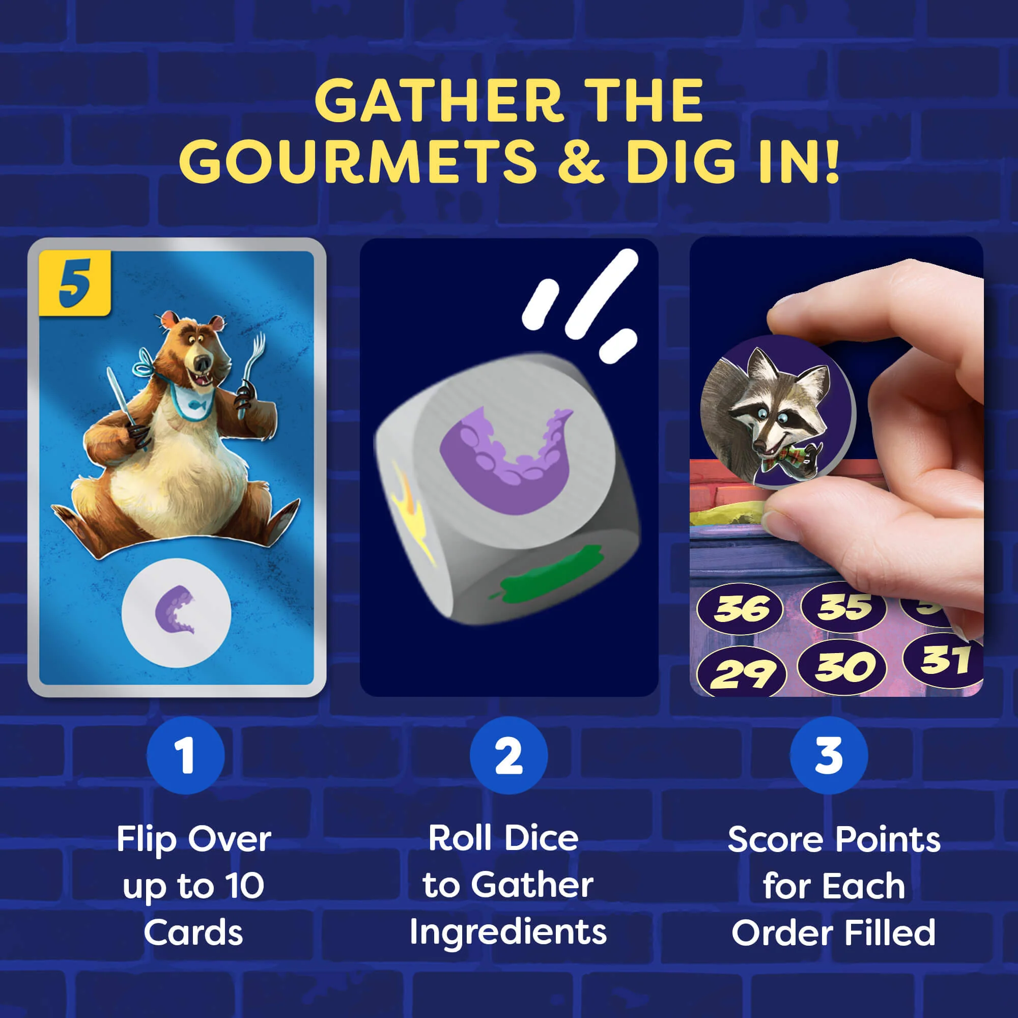 Tasty Wasty Dice Game for Family Game Nights and Fast Fun