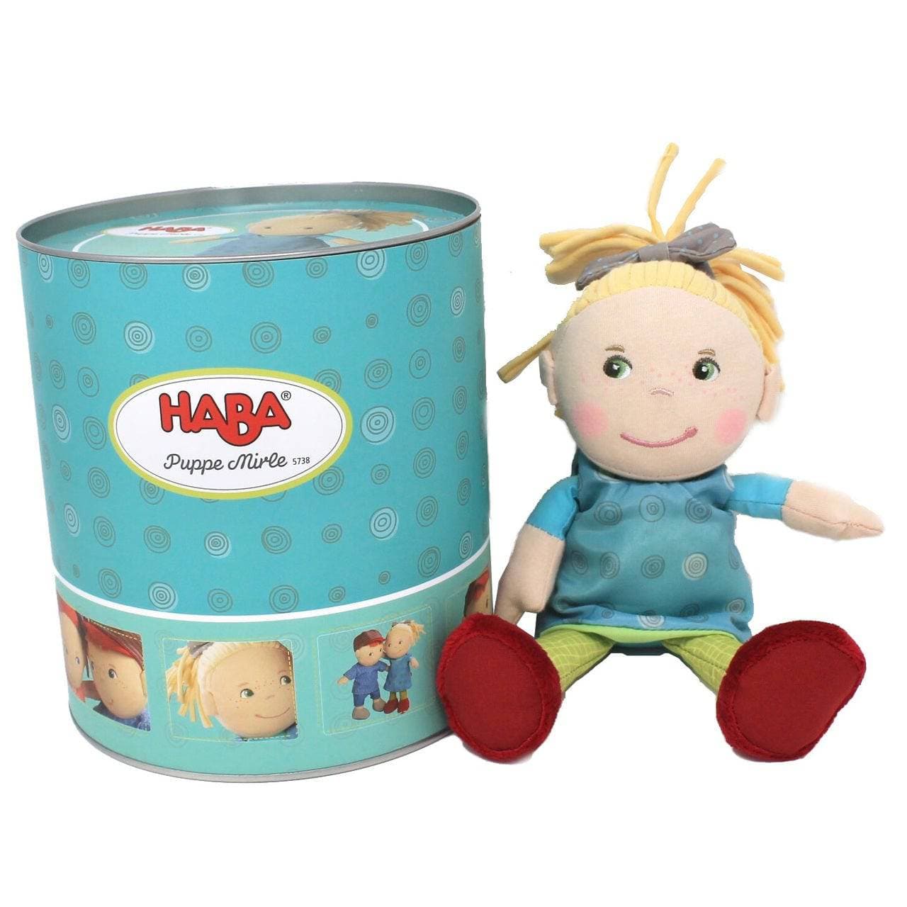 Mirle Soft 8 Inch Baby Doll in Gift Tin for Cuddling