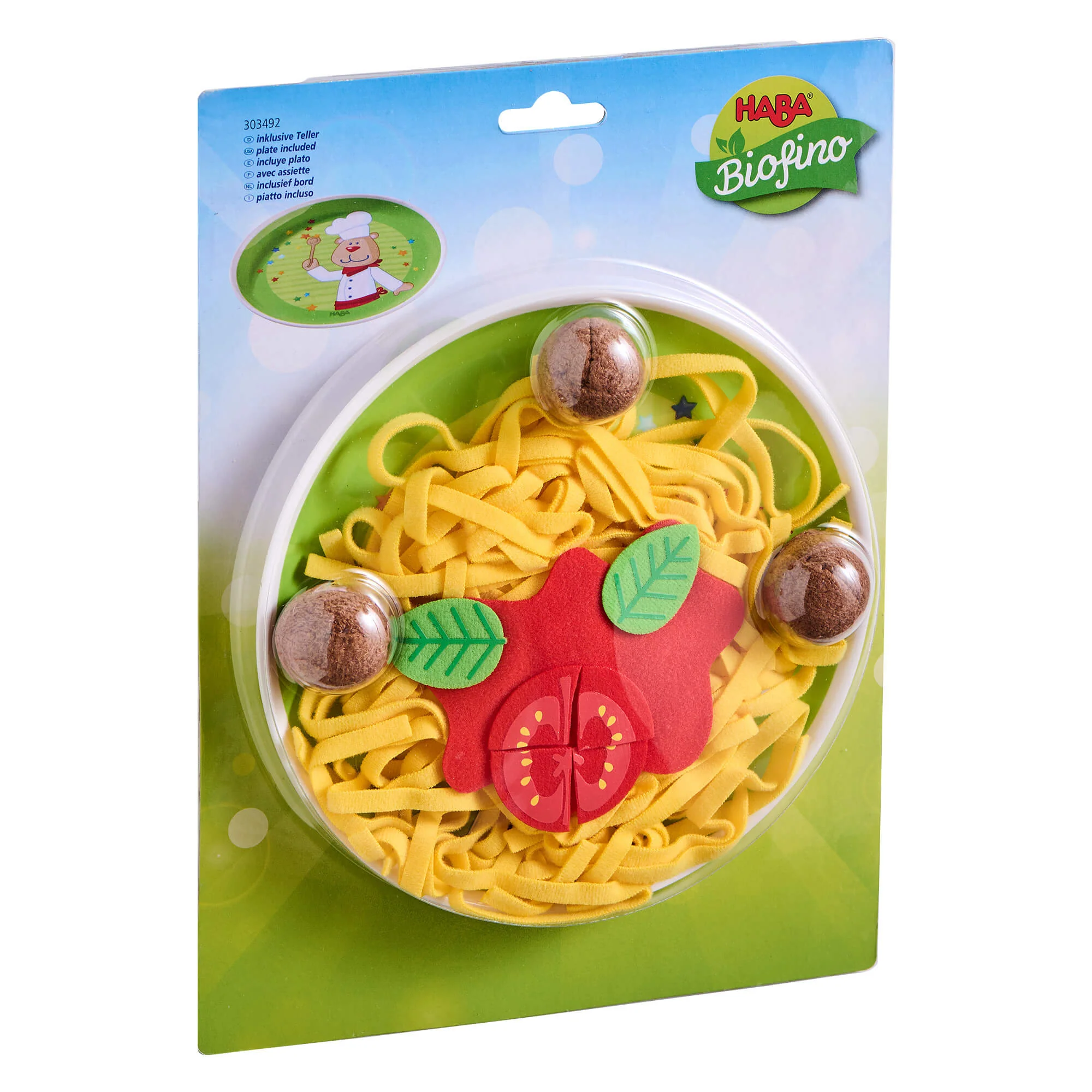 Spaghetti Bolognese Soft Play Food Set