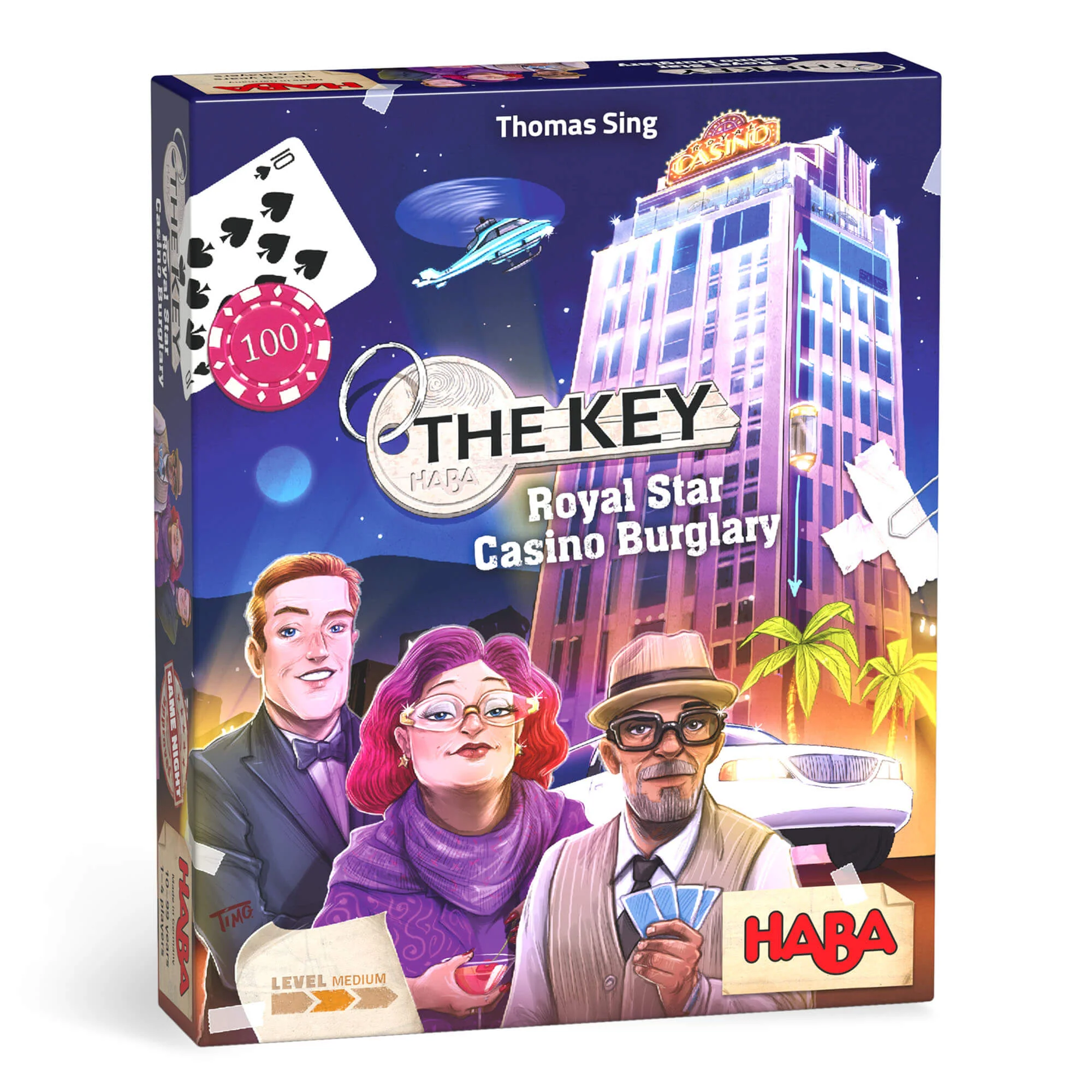 The Key Royal Star Casino Burglary Mystery Game
