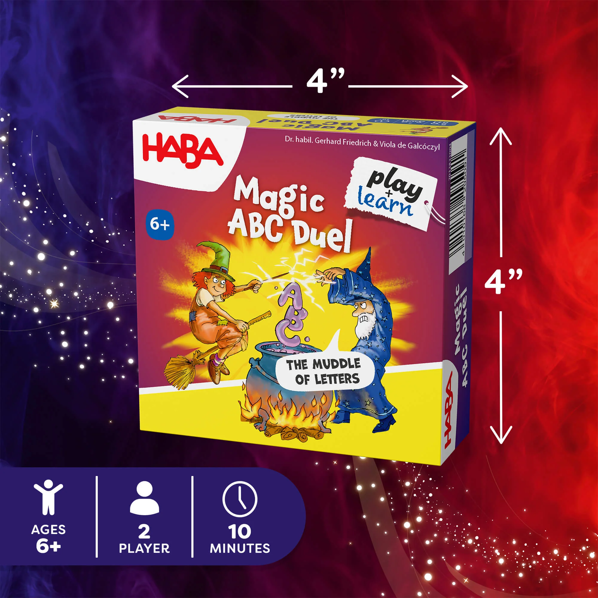 Magic ABC Duel Letter Recognition Game with Witch Allegra