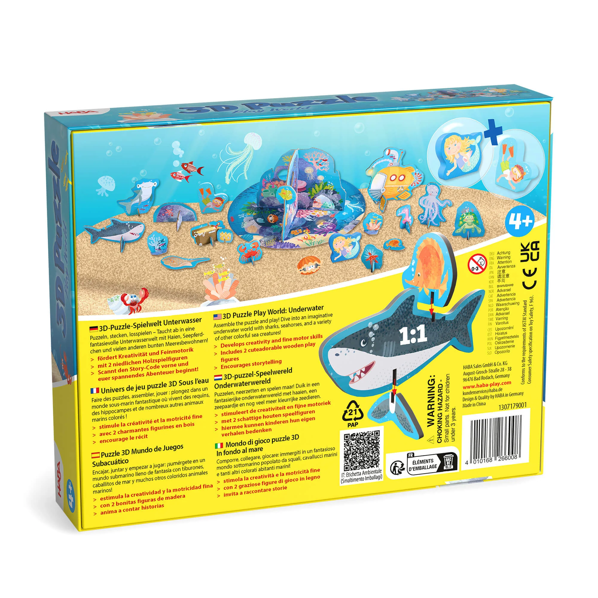 3D Puzzle Play World – Underwater Seascape Set