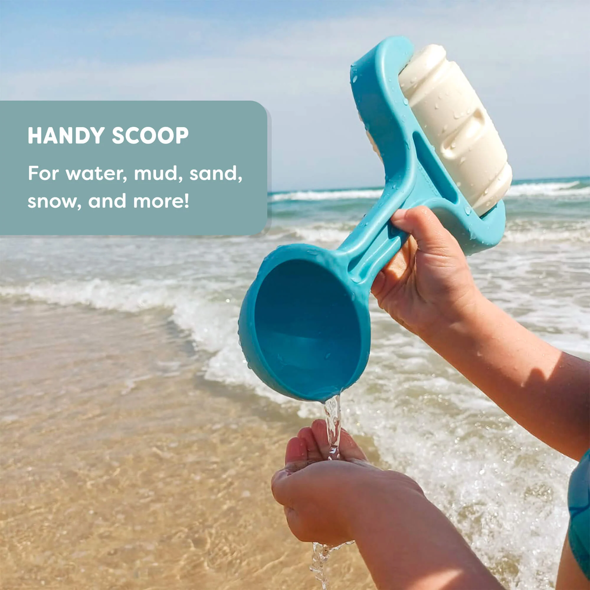Miniland ECO Sand Roller Toy for Beach and Snow Play