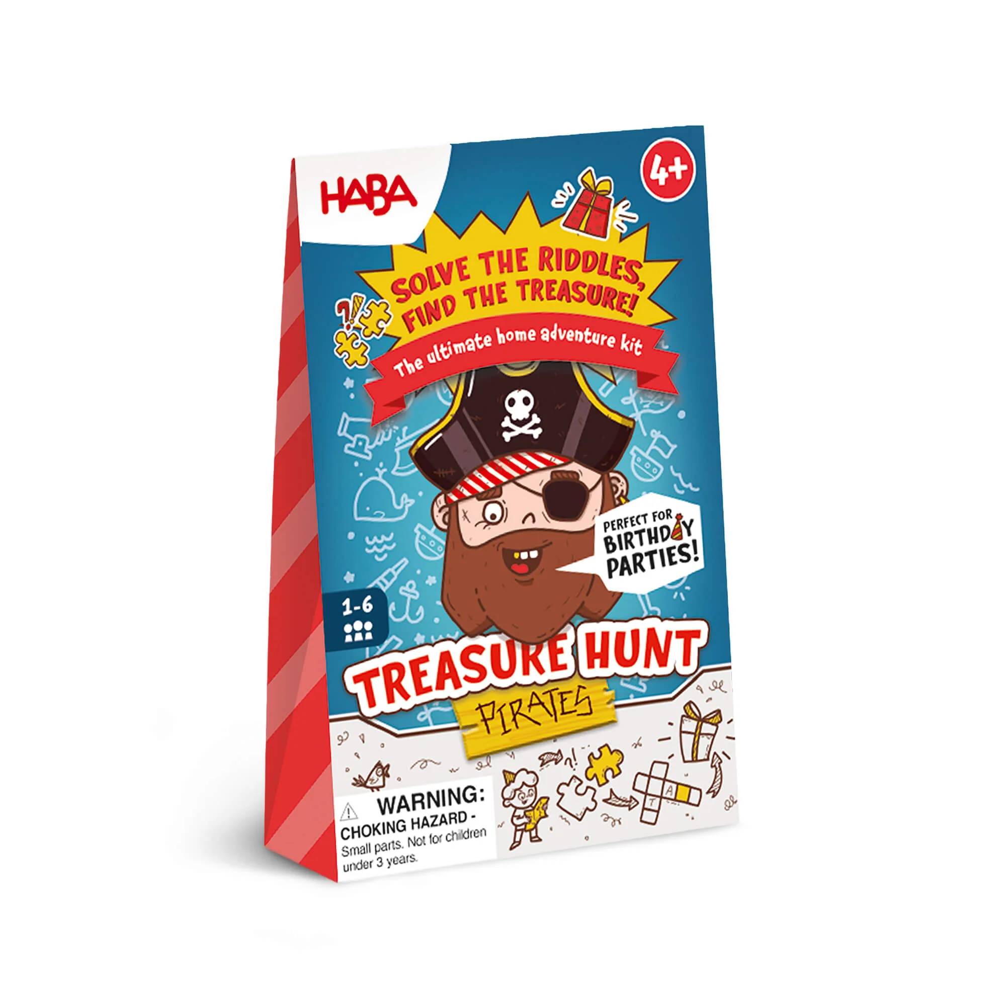 HABA 儿童海盗寻宝派对游戏