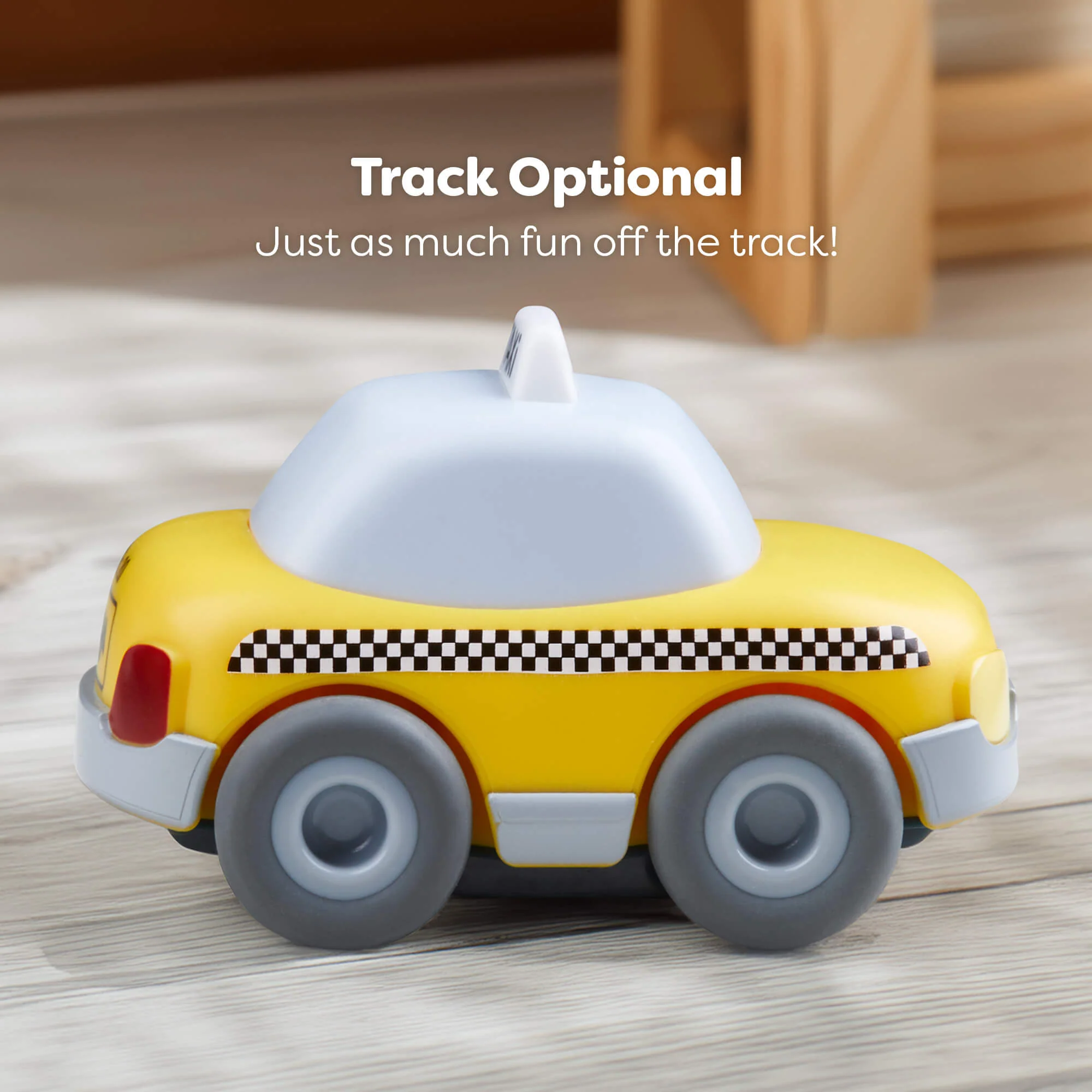 HABA Cars Toy Taxi with Momentum Motor for Toddlers