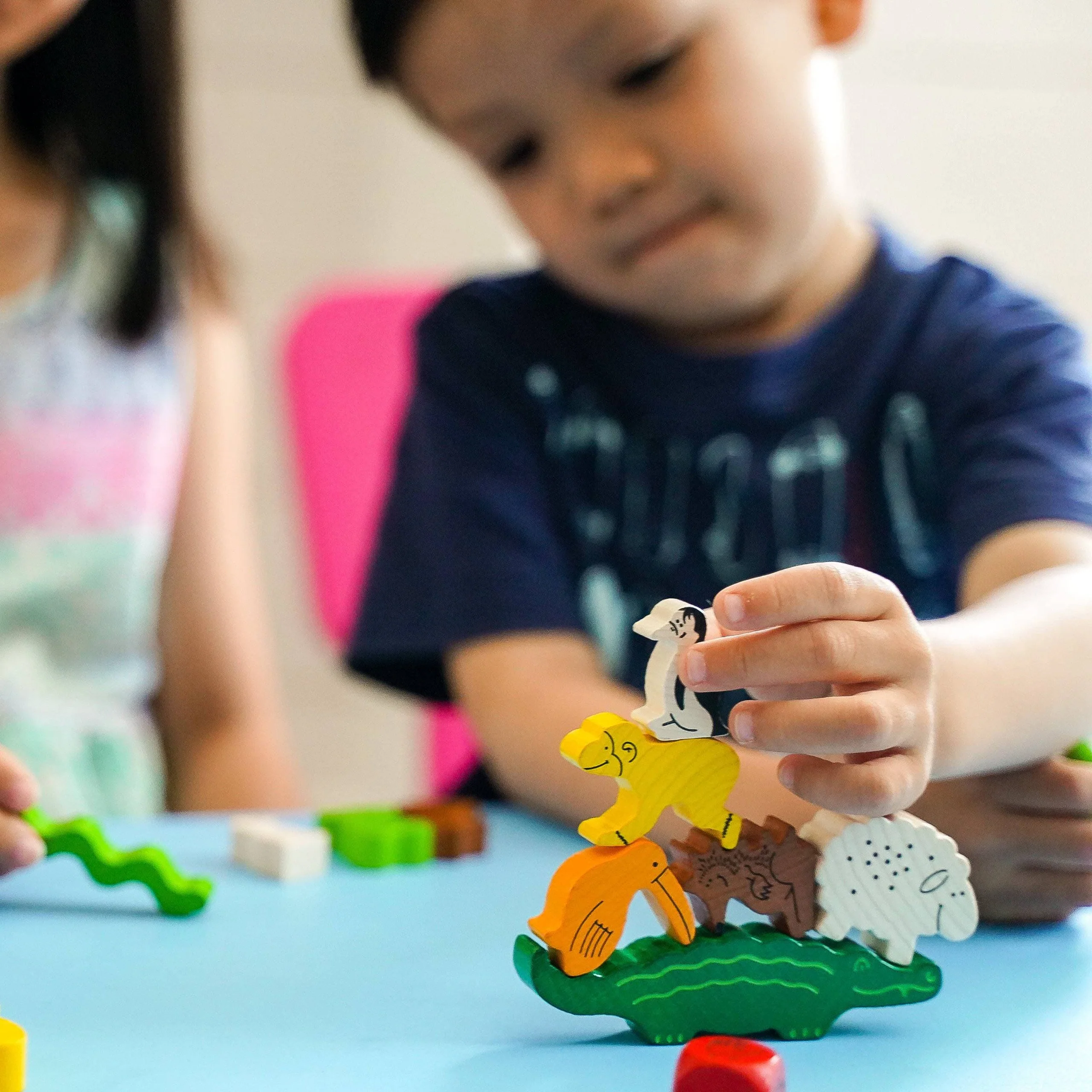Animal Upon Animal Stacking Game, Compact Version