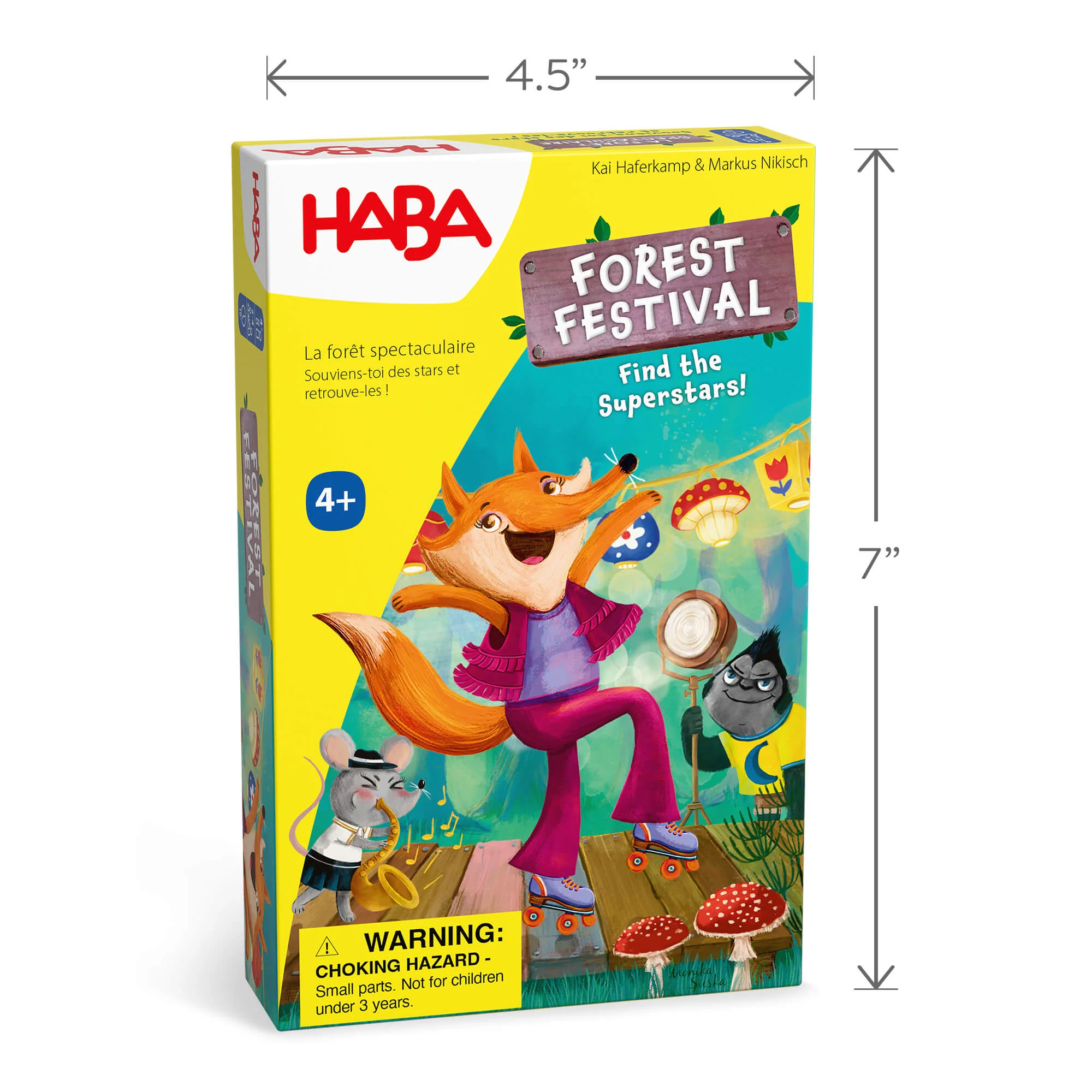 Forest Festival Memory Game for 2-4 Players