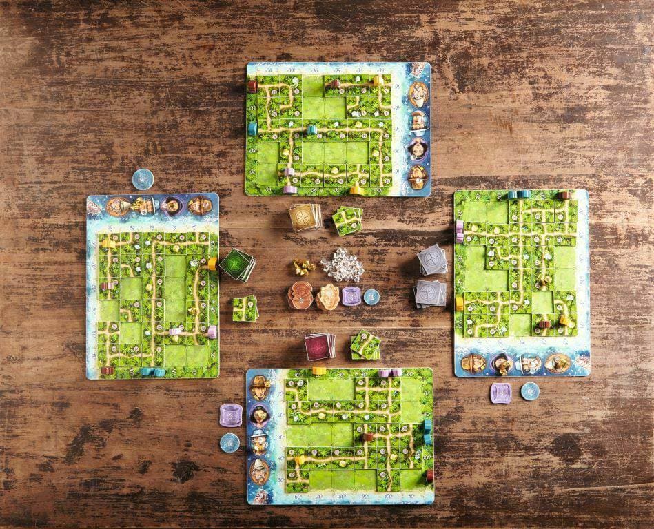 Karuba Tile Laying Puzzle Game for 2-4 Players