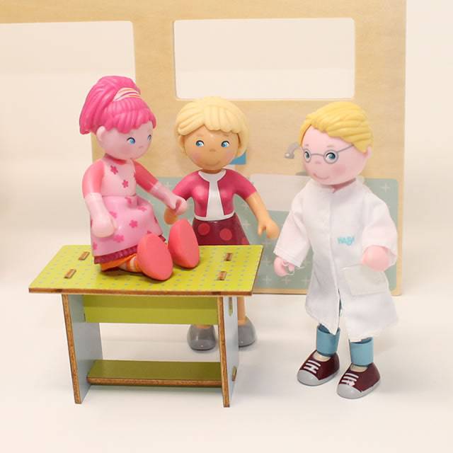 Little Friends Doctor Andreas Bendable Doll with Removable Lab Coat