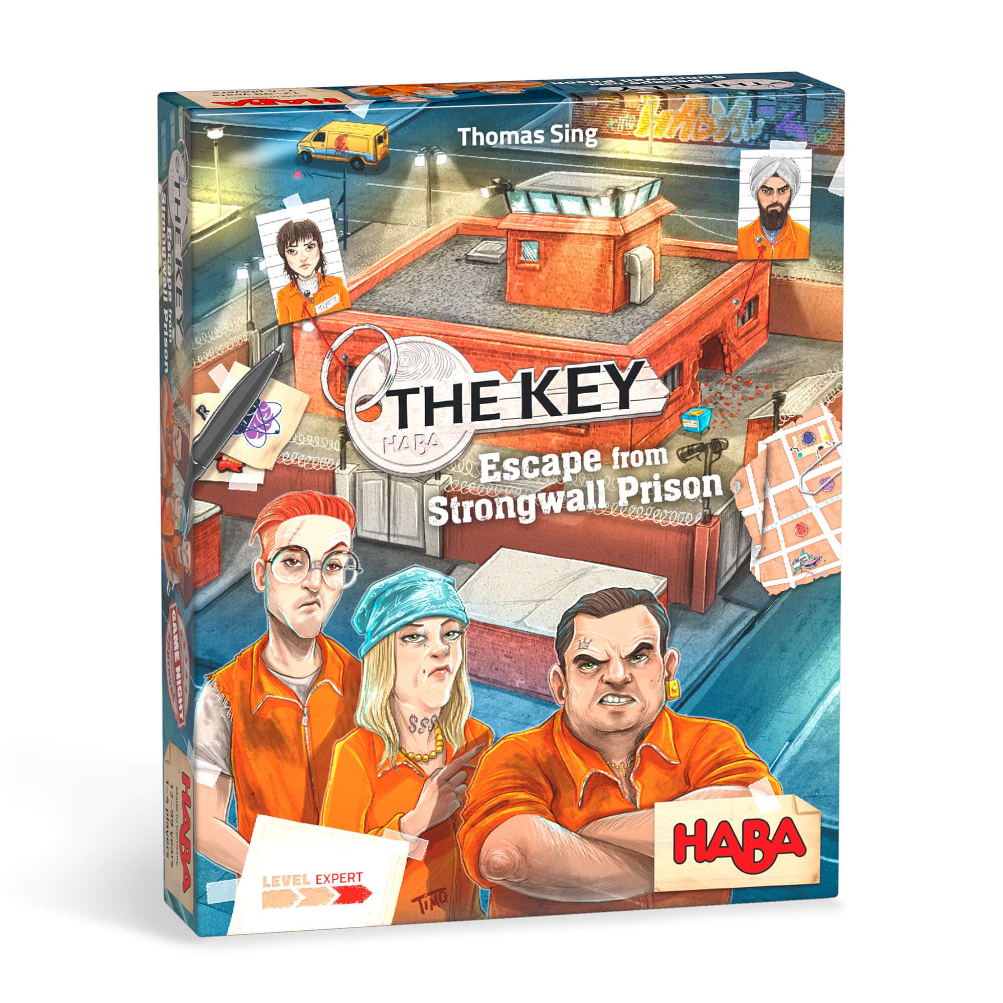 The Key Escape from Strongwall Prison Deduction Game