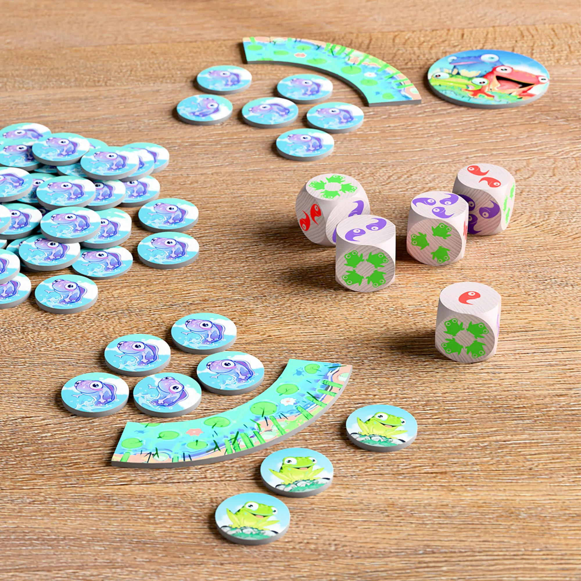 Froggos Dice Game – Hatch Tadpoles and Leap to Land