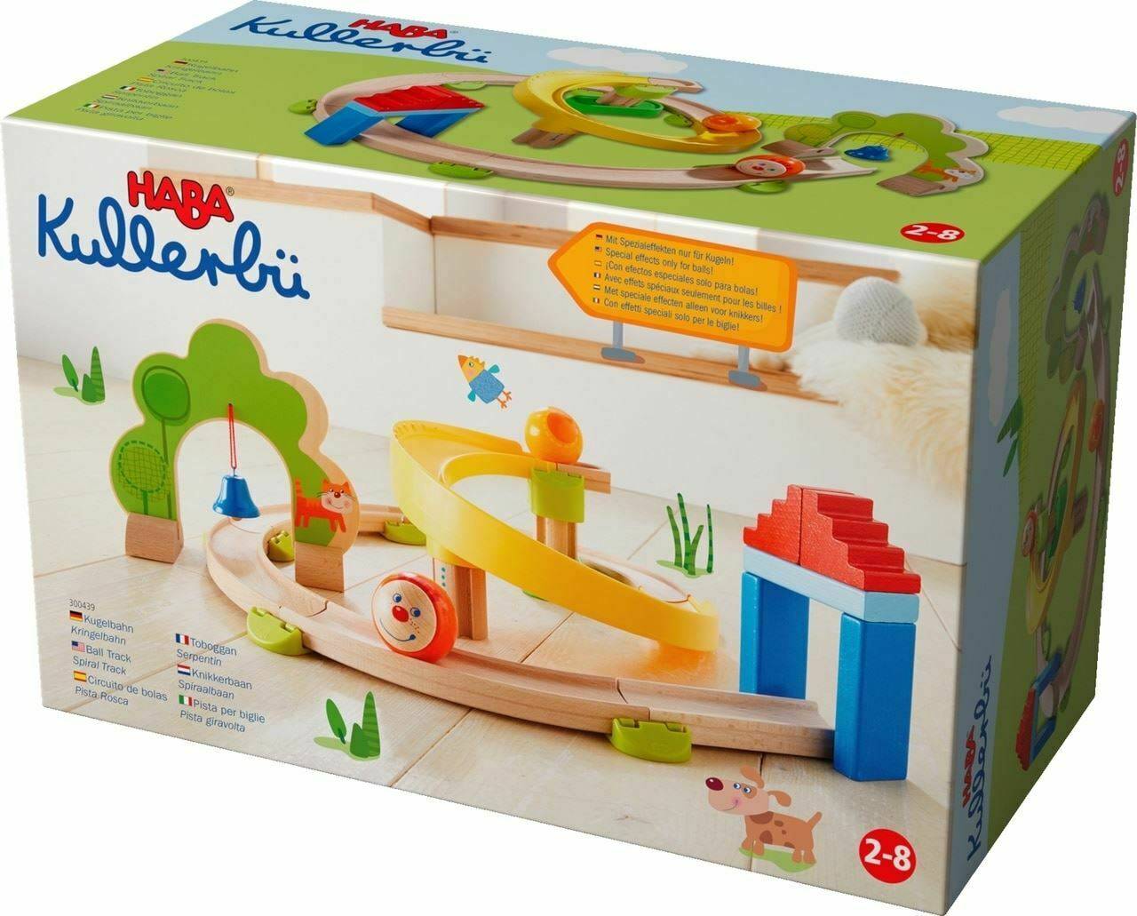 Kullerbu Spiral 26 Piece Starter Track Set by HABA